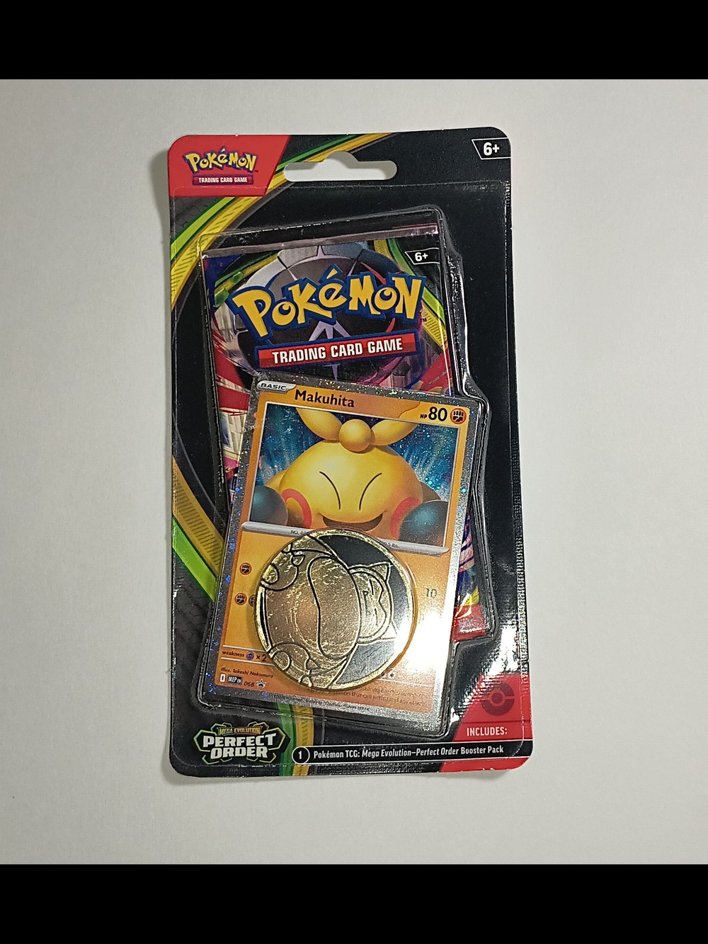 Pokemon Trading Card Game Makuhita Collector Pack - Black/Yellow